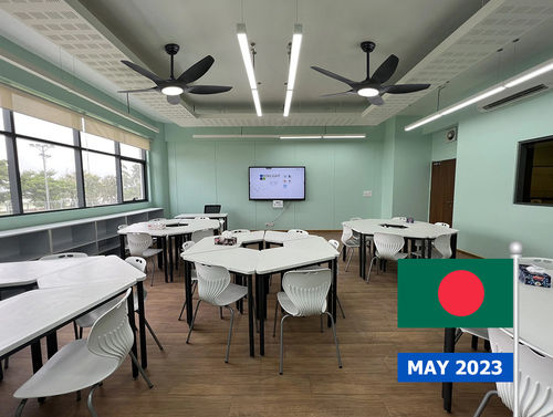 Uluslararası Okul Tavan Ventilatörü Projesi