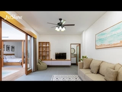 Dekoratif Geleneksel Tavan Vantilatörü ve Lamba DC Motor 6 Hız