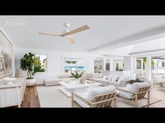 Masif ahşap tavan vantilatörü