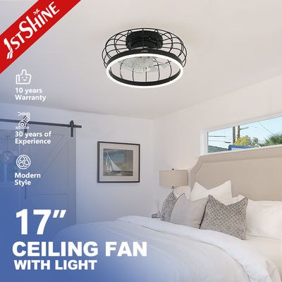 satın al 1stshine LED Modern Tasarımlı Siyah Gömme Tavan Vantilatörü, Uzaktan Kumandalı Anahtar Çevrimiçi üretim