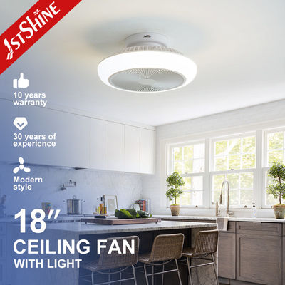 satın al Mini yatak odası 18 inç Bladeless Led Tavan Ventilatörü Dc Motor 6 Hızlı Uzak Kullanıcı Çevrimiçi üretim