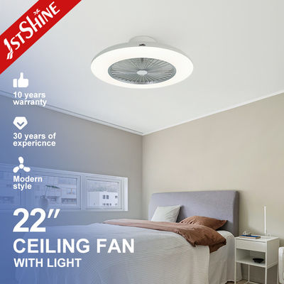 satın al Beyaz Yatak Odası Tavan Fan Işık Dc Motor Flush Mount Sessiz Enerji tasarrufu Çevrimiçi üretim