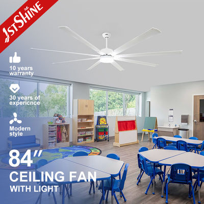 satın al 84 inç Alüminyum Metal Blade Tavan Ventilatörü Fırçasız Inverter Motoru Çevrimiçi üretim