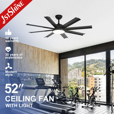 satın al Akıllı Kontrol Metal Blade Siyah Tavan Fan Işığı Işık 110V Yüksek Güçlü Çevrimiçi üretim