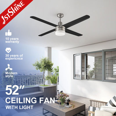 satın al SAA 52in 110V Modern LED Çatı Ventilatörü Metal Kılıçlarla Çevrimiçi üretim