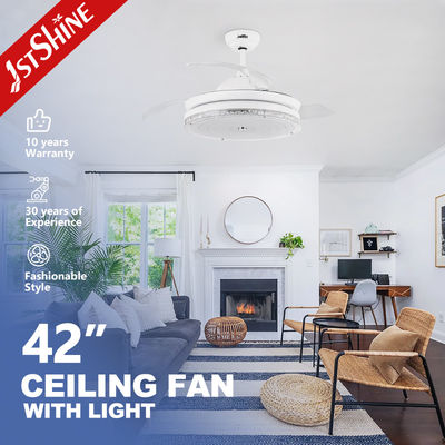 satın al LED lambaları ve uzaktan kumanda ile 6 hızlı görünmez tavan fanı 1stshine 3 * PC bıçakları Çevrimiçi üretim
