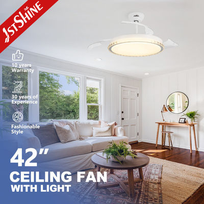 satın al 110-240V/50Hz-60Hz LED Tavan Vantilatörü, Geri Çekilebilir Kanatlar ve 10- ve Yerden Tasarruf Sağlayan Tasarım Çevrimiçi üretim