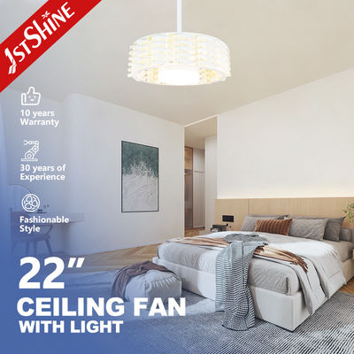 satın al Oturma odası 22 inç bıçağı olmayan LED tavan fanı uzaktan kumanda 18W Çevrimiçi üretim