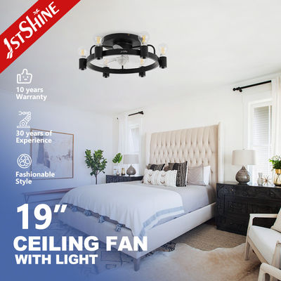 satın al 1stshine Tavan Fan Light CE Şık Siyah Flush Montajlı Aydınlatma Çözümleri Servisi Çevrimiçi üretim