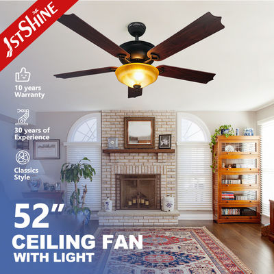 satın al 1stshine Geleneksel 5 MDF bıçakları ve Ev Ofisi Tasarımı ile Uzak Tavan Fan Işığı Çevrimiçi üretim
