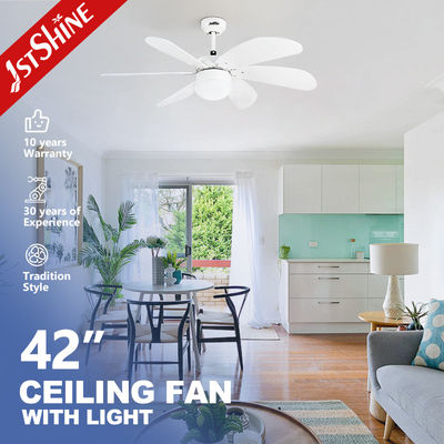 satın al 42 inçlik LED ışık DC motor tavan fanı uzaktan kumanda ile 6 MDF bıçakları 6 Hız Seçimi Çevrimiçi üretim