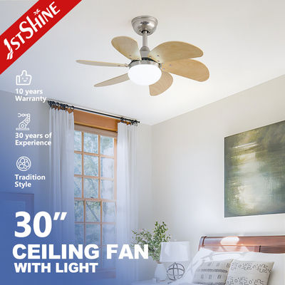 satın al Işıklı ve uzaktan kumandalı küçük 30 inçlik tavan fanı 6 MDF bıçağı 6 Hızlı 10 Yıllık Motor Çevrimiçi üretim