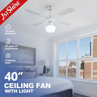 satın al CCC ROHS Beyaz Metal Blade Tavan Fan 45 Inch Klasik 3 Hızlı Seçim Çevrimiçi üretim