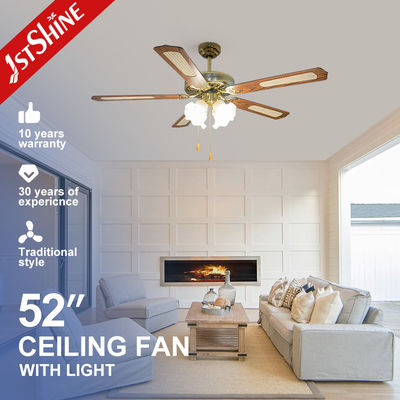 satın al 1stshine Tavan Fan Light 52 Inch Klasikler Çok Renkli ve Voltaj 220V / 50Hz Çevrimiçi üretim