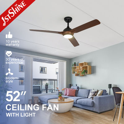 satın al Enerji tasarrufu 1stshine LED Tavan Ventilatörü 52 Inç Akıllı uzaktan kumanda ile 3 ABS Blades Çevrimiçi üretim