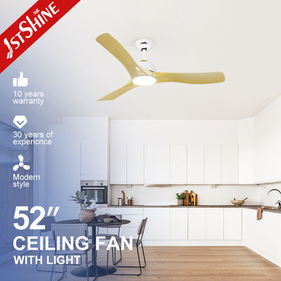 satın al 52 inç enerji tasarruflu plastik LED tavan fanı sessiz DC motoru ile Çevrimiçi üretim