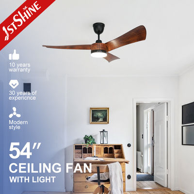 satın al 1stshine'dan Uzaktan Kumandalı ve Ahşap Kanatlı 110-240V/50Hz-60Hz LED Tavan Vantilatörü Çevrimiçi üretim