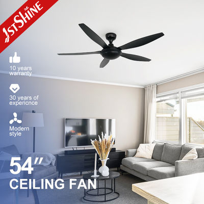 satın al 54 inç 1stshine Siyah Plastik Tavan Ventilatörü Uzaktan Kumanda ve Hava Soğutma Ventilatörü Çevrimiçi üretim