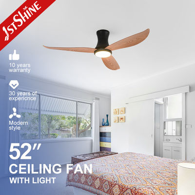 satın al DC Motor LED Ceiling Fan with Remote Control and Low Profile Design 3 ABS Plastic Blades Çevrimiçi üretim