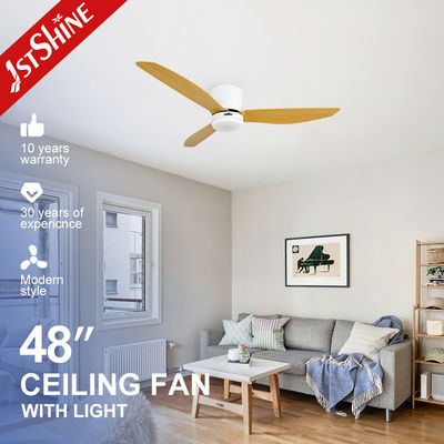 satın al Sessiz DC Motor Flush Led Işık Dekoratif ile Tavan Fan Çevrimiçi üretim