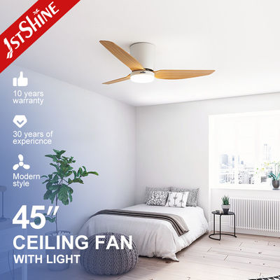 satın al 45 inç plastik bıçağı fan flush 3 bıçağı yatıştırılabilir LED ışığı Çevrimiçi üretim