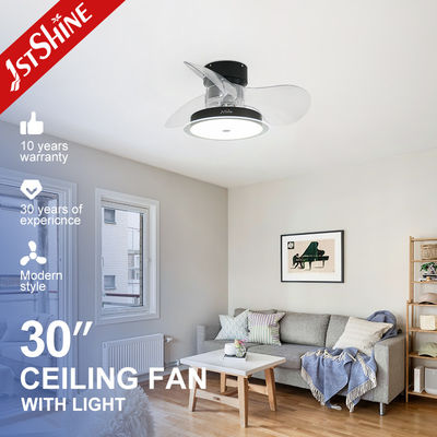 satın al 30 inç LED Işıklı Tavan Fan 3 ABS Açık Kılıçlar Yumuşak Rüzgar ve APP Değiştirme Stili 2- Çevrimiçi üretim