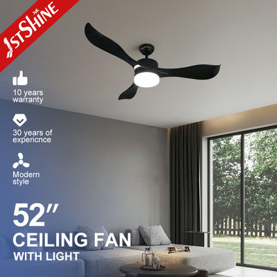 satın al 33.3W 52 inç 5 Hızlı Uzaktan Kumanda Işıklı Plastik LED Tavan Ventilatörü Çevrimiçi üretim