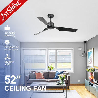 satın al 1stshine Tavan Fan Endüstriyel 52 Inç Siyah ABS Blades DC Motor Uzaktan Kumanda Çevrimiçi üretim