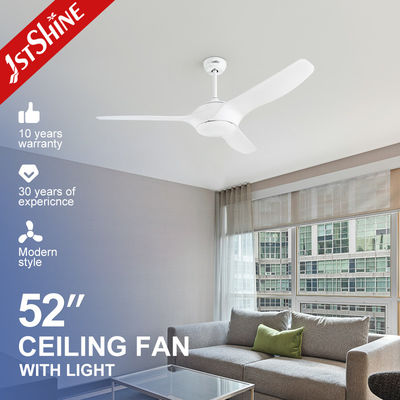 satın al OEM ODM Plastik Yaz Soğuk Tavan Ventilatörü 3 Blade Akıllı Işık Ventilatörü Çevrimiçi üretim