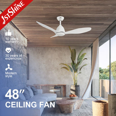 satın al 1stshine 48 Inch Tavan Ventilatörü Işıksız Beyaz 3 ABS Blades Uzaktan Kumanda Işıksız Çevrimiçi üretim
