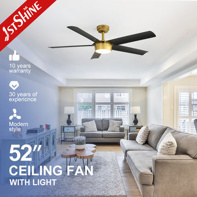 satın al 52 inçlik DC Motor Tavan Ventilatörü Uzaktan Kumanda ve 10 wattlı Modern Dekoratif Düşük Ventilatör Çevrimiçi üretim