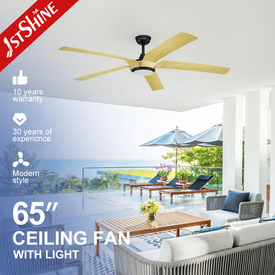 satın al Daha büyük 3 Renkli LED Işık 5 Blade Tavan Ventilatörü Plastik Blade Çevrimiçi üretim