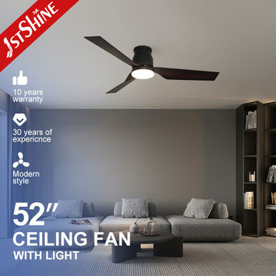 satın al 52 inç LED Işık ABS Plastik Tavan Ventilatörü 220V Ev Dekoru için Çevrimiçi üretim