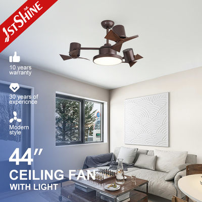 satın al 2023 En Çok Satılan 360 Derece Dönüşümlü 3 Renkli LED Işık AC Ev Ofisi Tavan Ventilatörü Çevrimiçi üretim