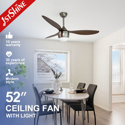 satın al Metal tavan fanı ile ışık 3 ABS ahşap bıçak duvar kontrolü Siyah/Kök/OEM renkleri Çevrimiçi üretim