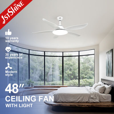 satın al 48in 230V 5 ABS Blades Işıklı Dekoratif Tavan Fanları Çevrimiçi üretim