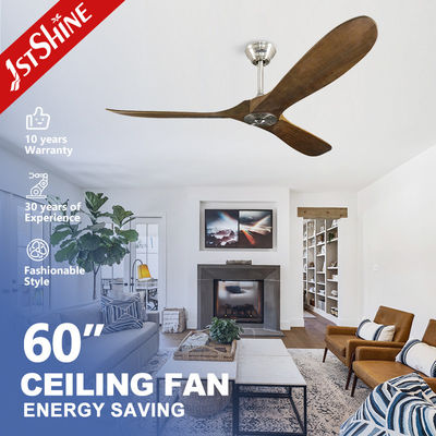 satın al 1stshine 60 Inch Metal Tavan Ventilatörü 35W DC Motor ve Enerji tasarrufu yapan Ahşap pervane ile Çevrimiçi üretim