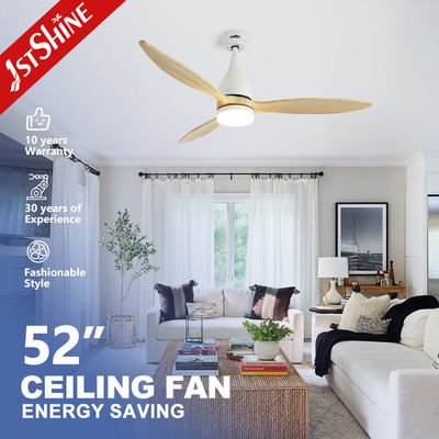 satın al Uzaktan Kumandalı Masif Ahşap Bıçaklı Led Tavan Vantilatörü 3 Hız Tersinir Ac Motor, dekoratif fan Çevrimiçi üretim