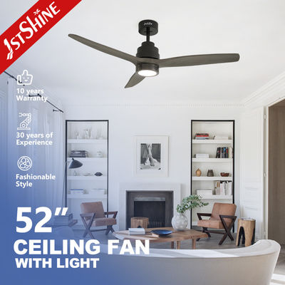 satın al 1stshine 52 Inch Indoor Ceiling Fan with Light and Remote Control 3 Solid Blades Çevrimiçi üretim