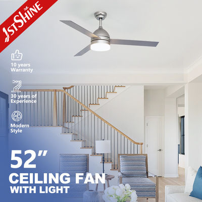 satın al Sliver Dimming DC Motor 220V Modern LED Tavan Ventilatörü Sessiz 6 Hız Çevrimiçi üretim