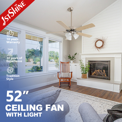satın al 52 inç MDF Tavan Ventilatörü 6 Hızlı Sessiz DC Motoru Çevrimiçi üretim