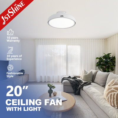 satın al 20-Inch Bladeless LED Ceiling Fan with DC Motor and Remote Control Çevrimiçi üretim