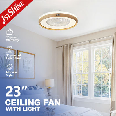 3000-6000k LED Ceiling Fan for Bedroom CB Certified and Mountable on Ceiling Box