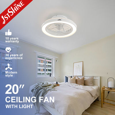 Home Office LED Ceiling Fan with Dimmer Support and Low Energy Consumption 6 Speeds