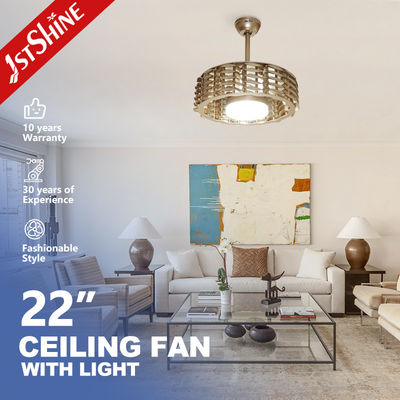 1stshine 100% Copper Motor LED Ceiling Fan for Standard Wind in Bedroom and Library
