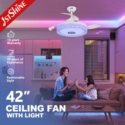 AC Motor Tip 1stshine Çekici Kılıçlar Müzik Tavan Ventilatörü Hoparlör ve Işıklandırma