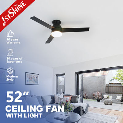 5 Hızlı Uzaktan Denetimli Dekoratif Tavan Ventilatörü, Mdf Blades Siyah Plastik Tavan Ventilatörü