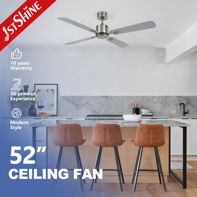 Gümüş MDF Kanatlı ve Çok Renkli Fantezi Tasarımlı 6 Hızlı DC Motorlu Tavan Vantilatörü
