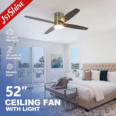 52 36 inç Tavan Fan Işık İçerideki Oturma Odası MDF Blade DC motoru