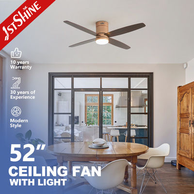 Modern Dekoratif Led Tavan Ventilatörü Uzaktan Kumanda Flash Montajlı